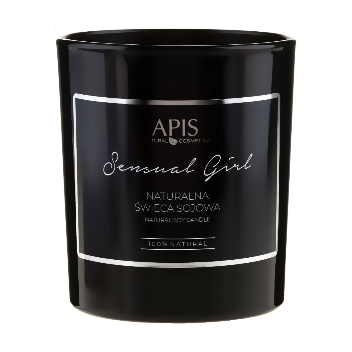 Натуральна соєва свічка Apis Natural Cosmetics Sensual Girl Natural Soy Candle, 220 г